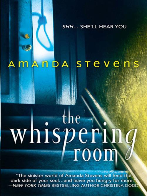 Cover of the book The Whispering Room by Amanda Stevens, MIRA Books