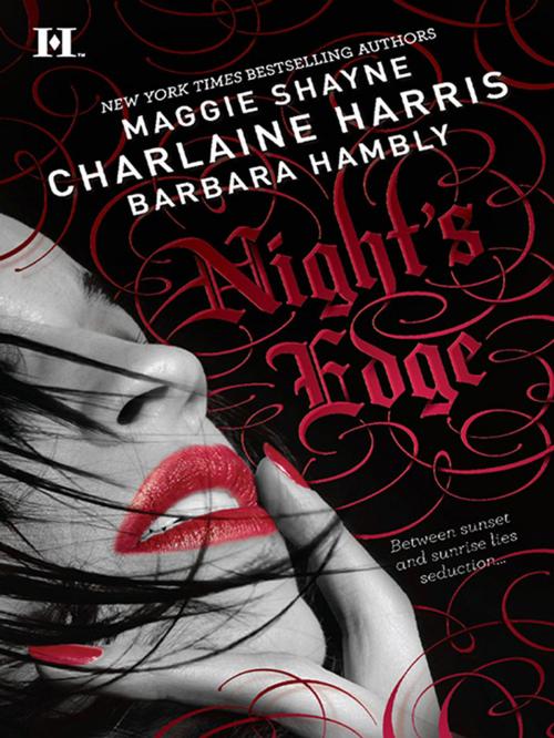 Cover of the book Night's Edge by Charlaine Harris, Maggie Shayne, Barbara Hambly, HQN Books