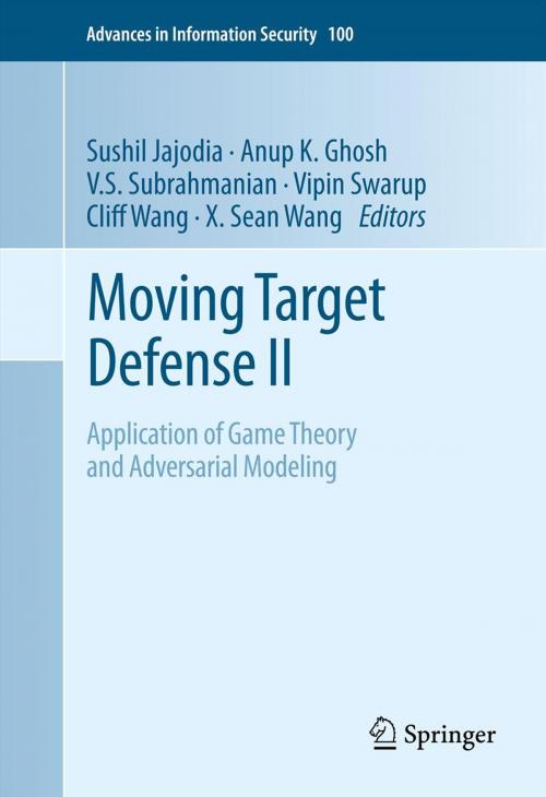 Cover of the book Moving Target Defense II by , Springer New York
