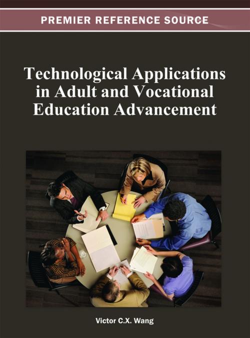 Cover of the book Technological Applications in Adult and Vocational Education Advancement by , IGI Global