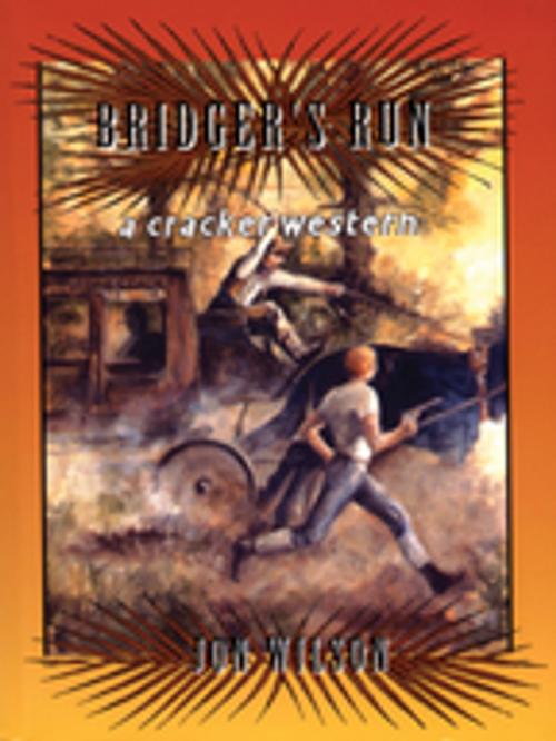 Cover of the book Bridger's Run by Jon Wilson, Pineapple Press