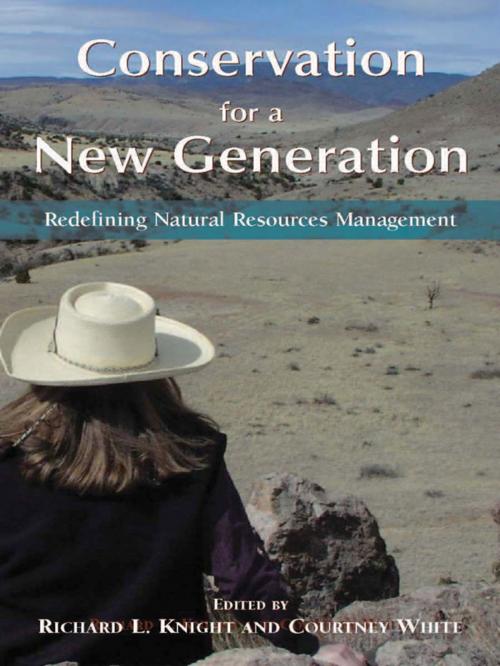 Cover of the book Conservation for a New Generation by Richard L. Knight, Island Press