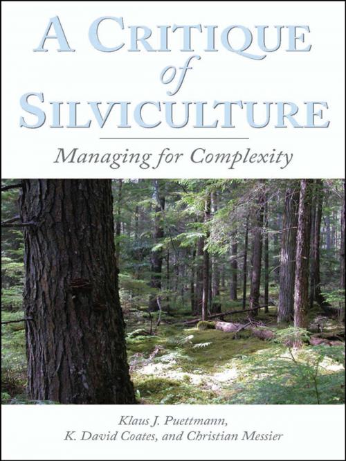 Cover of the book A Critique of Silviculture by Klaus J. Puettmann, K. David Coates, Christian C. Messier, Island Press