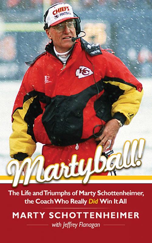 Cover of the book Martyball by Marty Schottenheimer, Jeffrey Flanagan, Sports Publishing