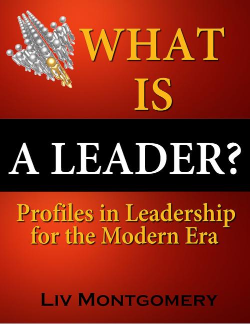 Cover of the book What is a Leader?:Profiles In Leadership for the Modern Era by Liv Montgomery, AudioInk Publishing