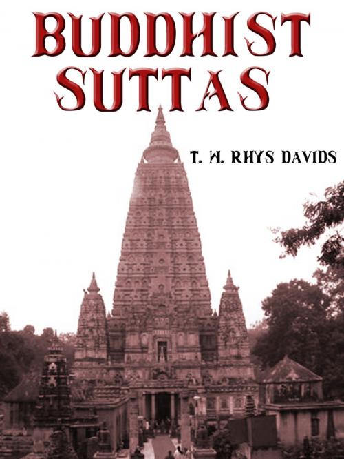 Cover of the book Buddhist Suttas by T. W. Rhys Davids, AppsPublisher