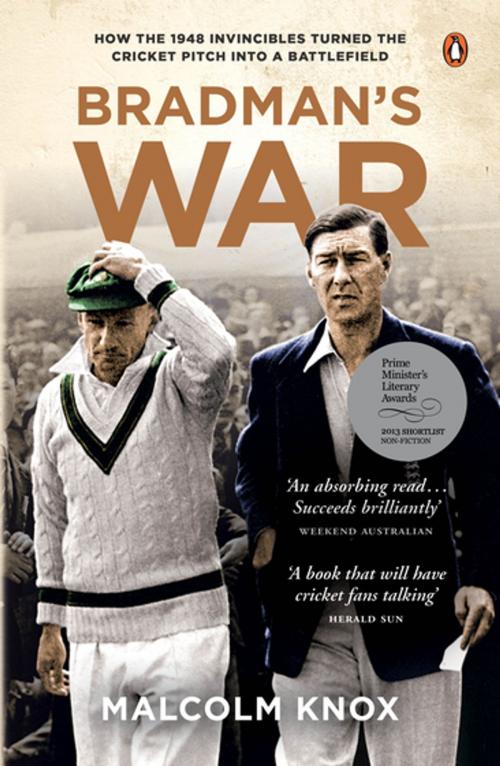 Cover of the book Bradman's War by Malcolm Knox, Penguin Random House Australia