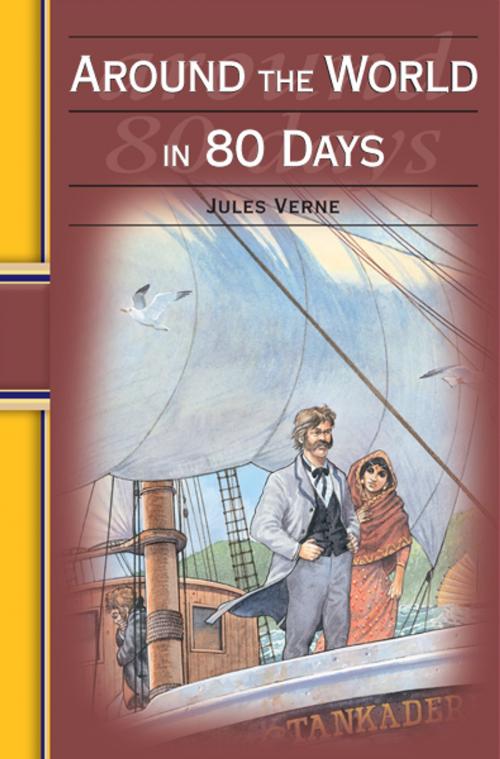 Cover of the book Around the World in 80 Days by Jules Verne, Hinkler