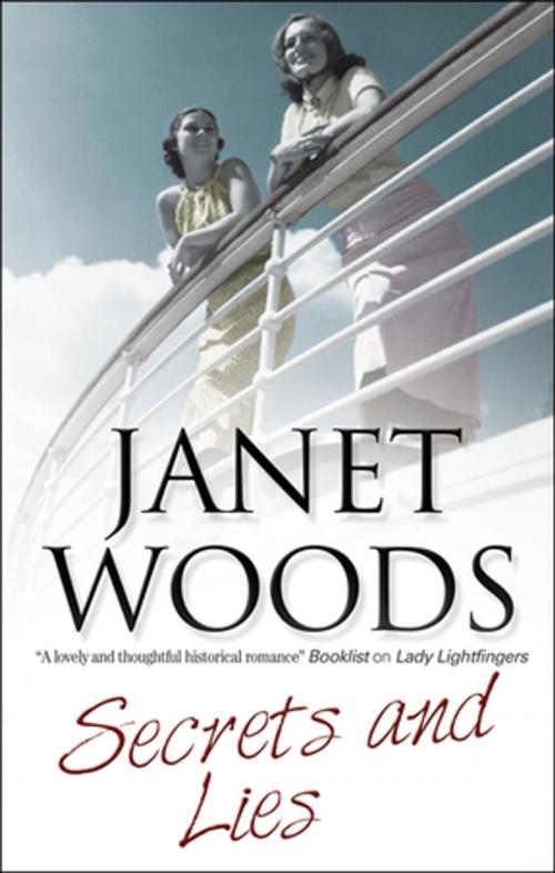 Cover of the book Secrets and Lies by Janet Woods, Severn House Publishers