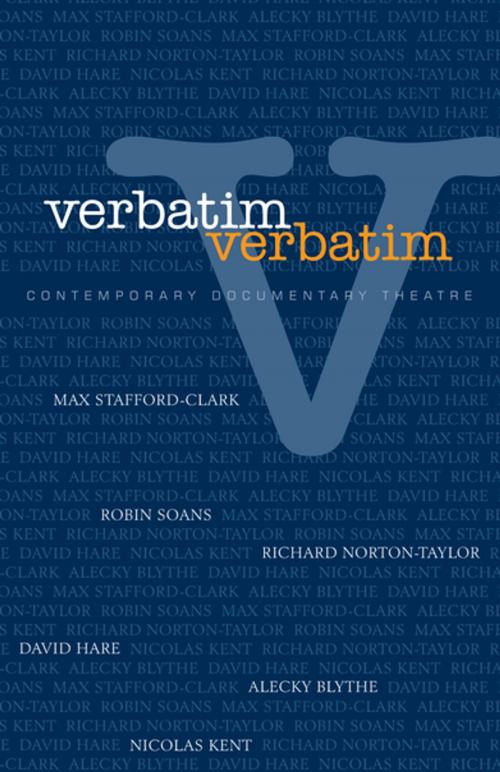 Cover of the book Verbatim: Contemporary Documentary Theatre by , Oberon Books