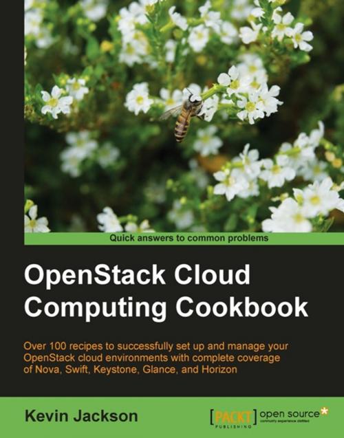 Cover of the book OpenStack Cloud Computing Cookbook by Kevin Jackson, Packt Publishing