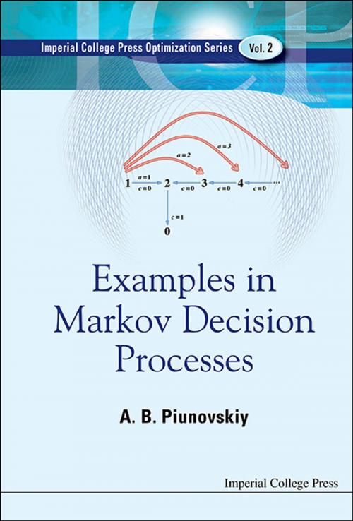 Cover of the book Examples in Markov Decision Processes by A B Piunovskiy, World Scientific Publishing Company