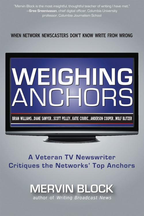 Cover of the book Weighing Anchors by Mervin Block, Marion Street Press, LLC