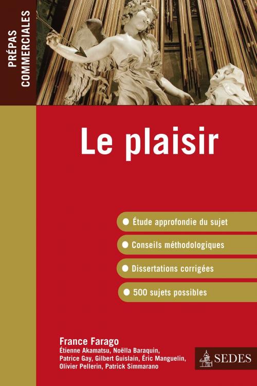 Cover of the book Le plaisir by France Farago, Editions Sedes