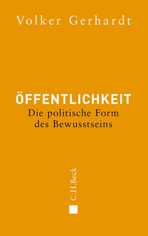 Cover of the book Öffentlichkeit by Volker Gerhardt, C.H.Beck
