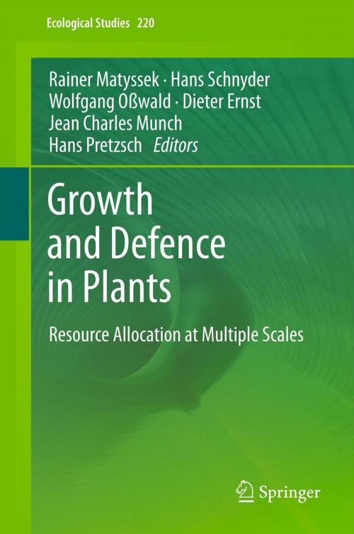 Cover of the book Growth and Defence in Plants by , Springer Berlin Heidelberg