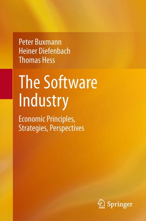 Cover of the book The Software Industry by Peter Buxmann, Thomas Hess, Heiner Diefenbach, Springer Berlin Heidelberg