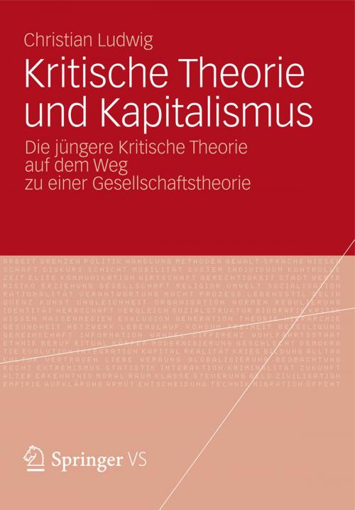 Cover of the book Kritische Theorie und Kapitalismus by Christian Ludwig, Springer Fachmedien Wiesbaden