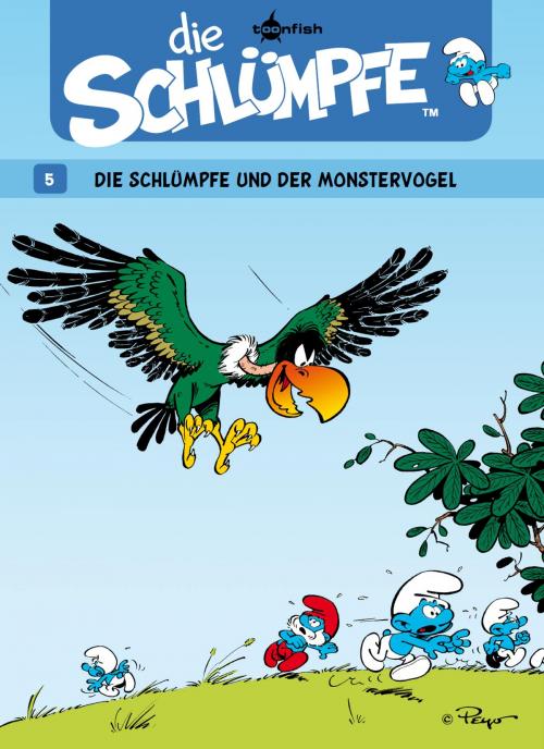 Cover of the book Die Schlümpfe 05. Die Schlümpfe und der Monstervogel by Peyo, toonfish