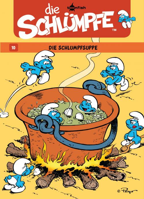 Cover of the book Die Schlümpfe 10. Die Schlumpfsuppe by Peyo, toonfish