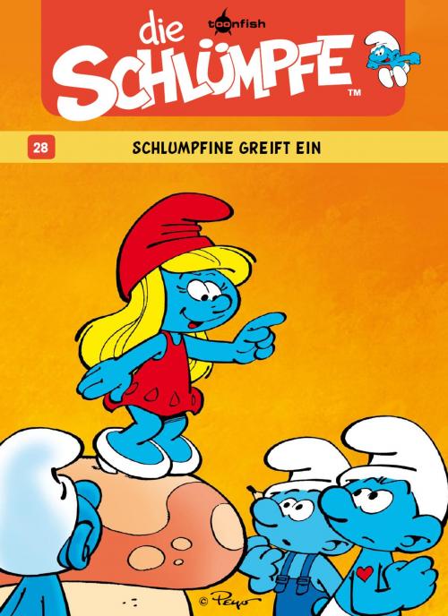 Cover of the book Die Schlümpfe 28. Schlumpfine greift ein by Peyo, toonfish