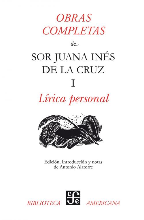 Cover of the book Obras completas, I by sor Juana Inés de la Cruz, Fondo de Cultura Económica