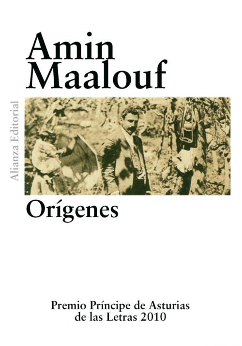 Cover of the book Orígenes by Amin Maalouf, Alianza Editorial