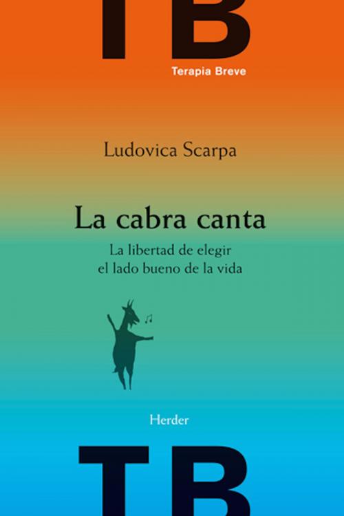 Cover of the book La cabra canta by Ludovica Scarpa, Herder Editorial