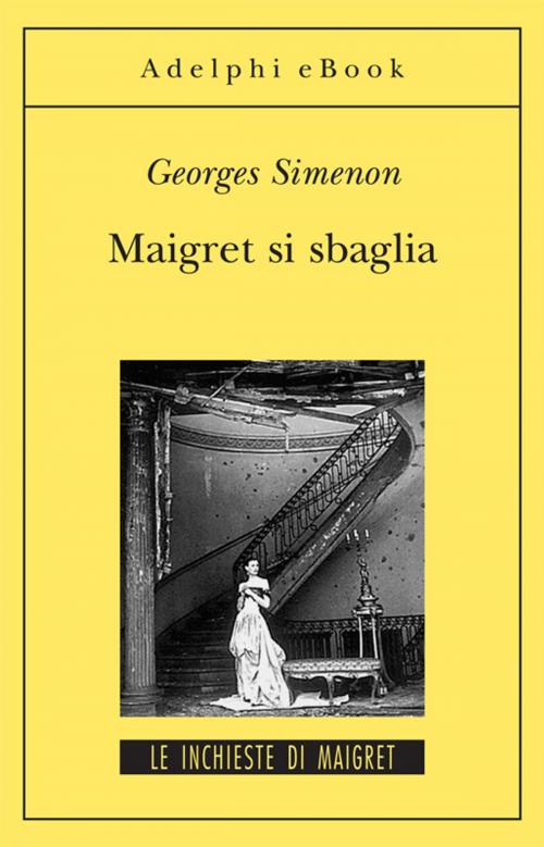 Cover of the book Maigret si sbaglia by Georges Simenon, Adelphi