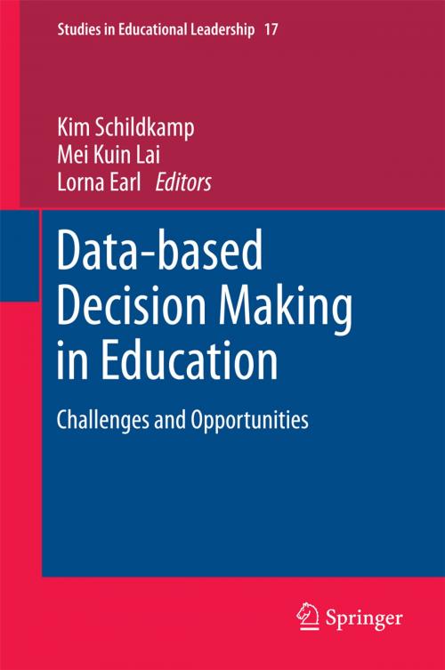 Cover of the book Data-based Decision Making in Education by , Springer Netherlands