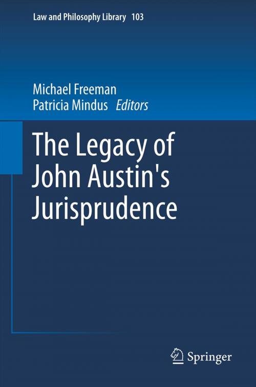 Cover of the book The Legacy of John Austin's Jurisprudence by , Springer Netherlands