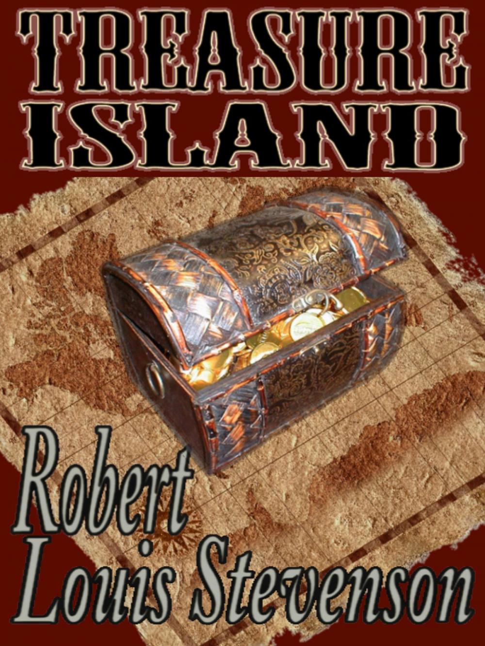 Big bigCover of Treasure Island with free audio book link (Illustrated)