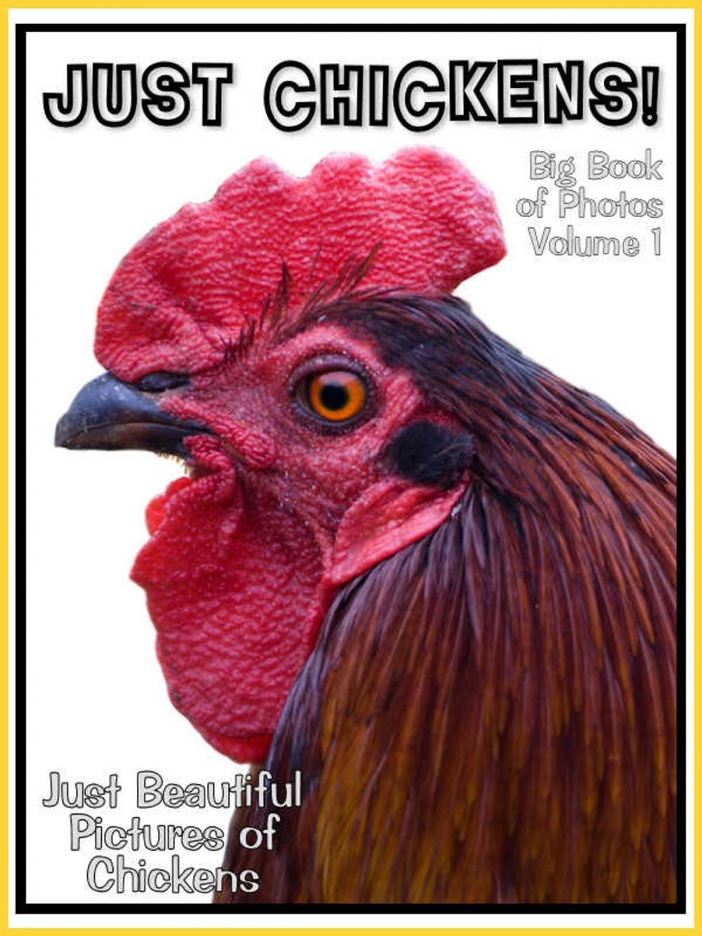 Big bigCover of Just Chicken Photos! Big Book of Photographs & Pictures of Chickens, Chicks, Hens, & Roosters, Vol. 1