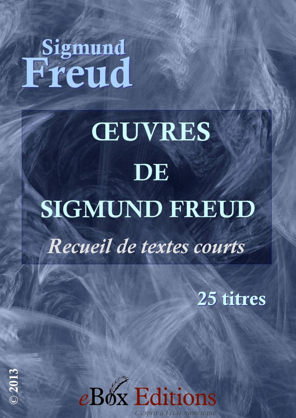 Big bigCover of Oeuvres de Freud