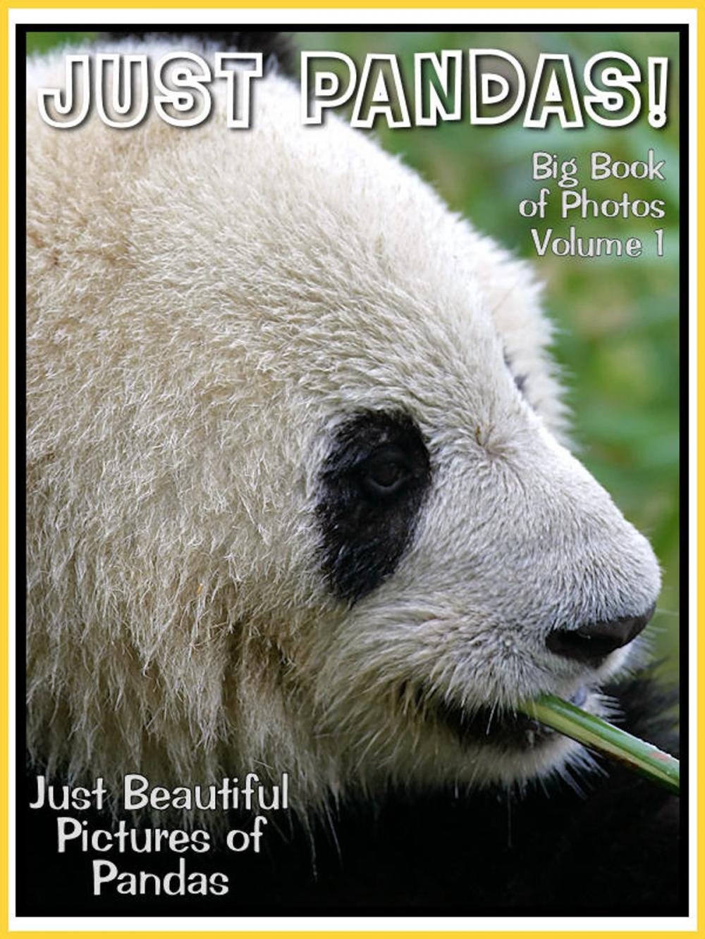 Big bigCover of Just Panda Photos! Big Book of Panda Photographs & Pictures Vol. 1