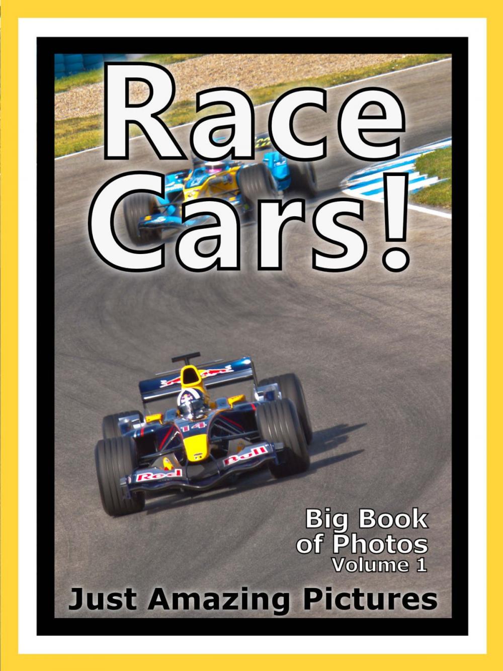 Big bigCover of Just Race Car Photos! Big Book of Photographs & Pictures of Race Cars & Sports Cars, Vol. 1