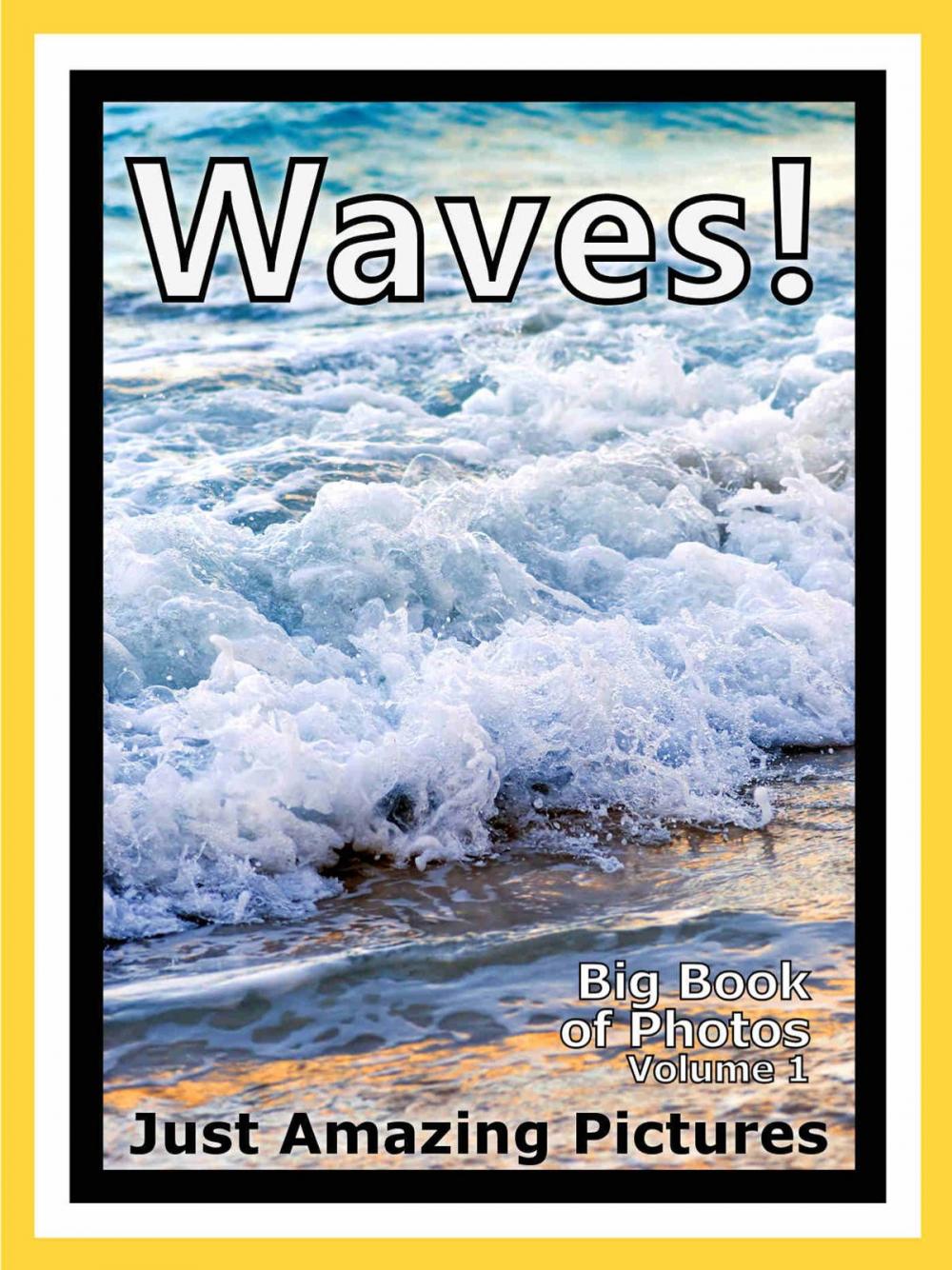 Big bigCover of Just Wave Photos! Big Book of Photographs & Pictures of Ocean Sea Water Waves, Vol. 1