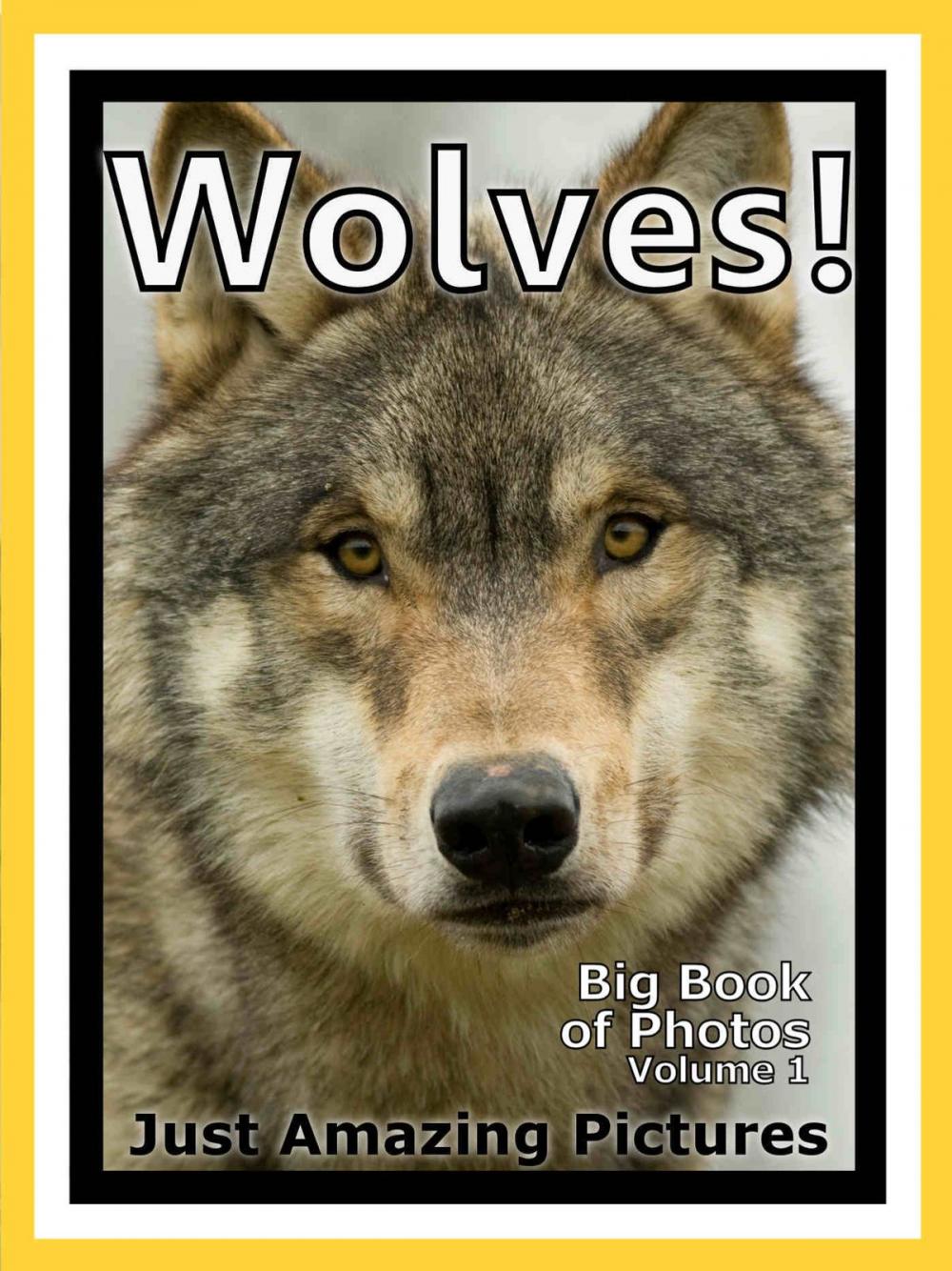 Big bigCover of Just Wolf Photos! Big Book of Photographs & Pictures of Wolves, Vol. 1