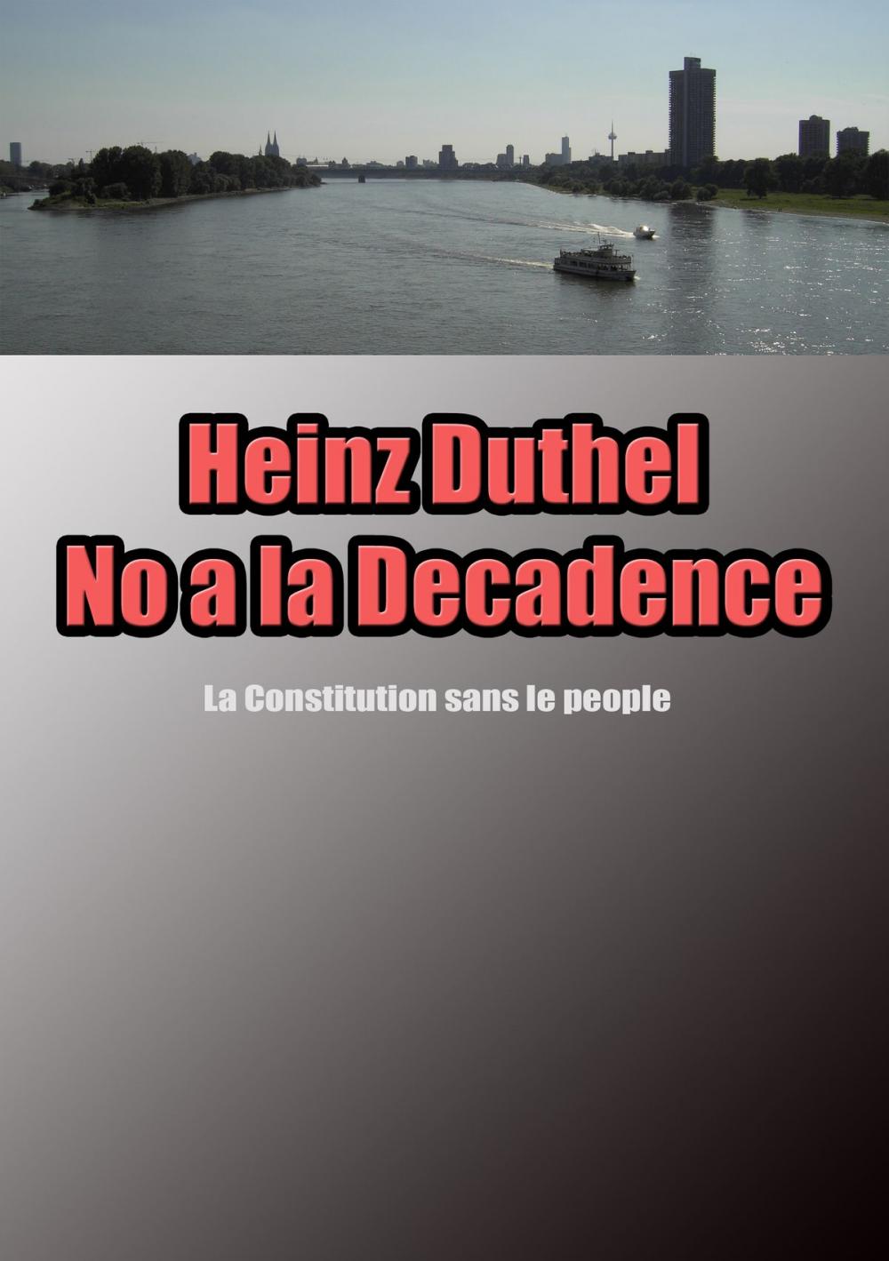 Big bigCover of Heinz Duthel No a la Decadence