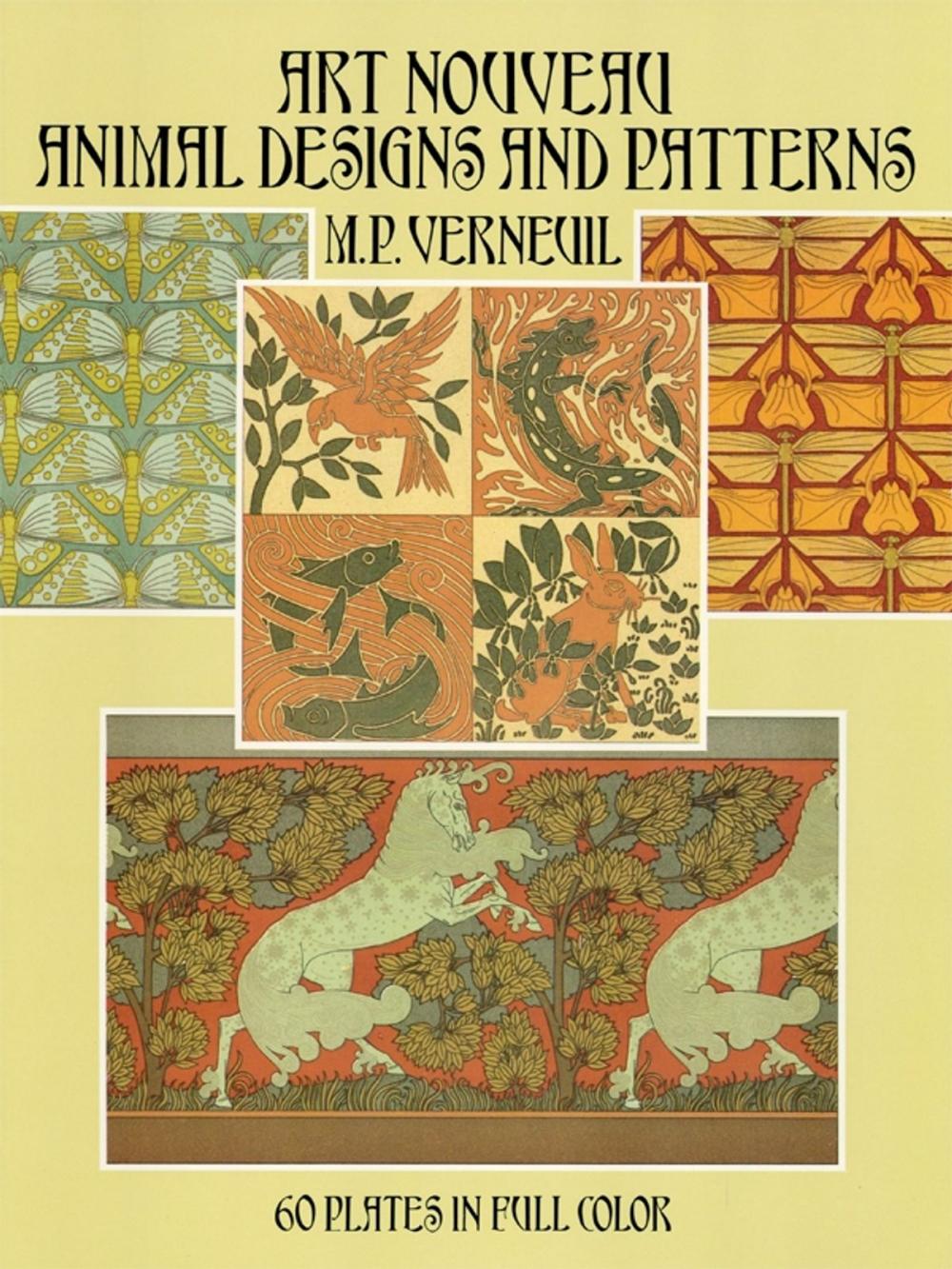 Big bigCover of Art Nouveau Animal Designs and Patterns