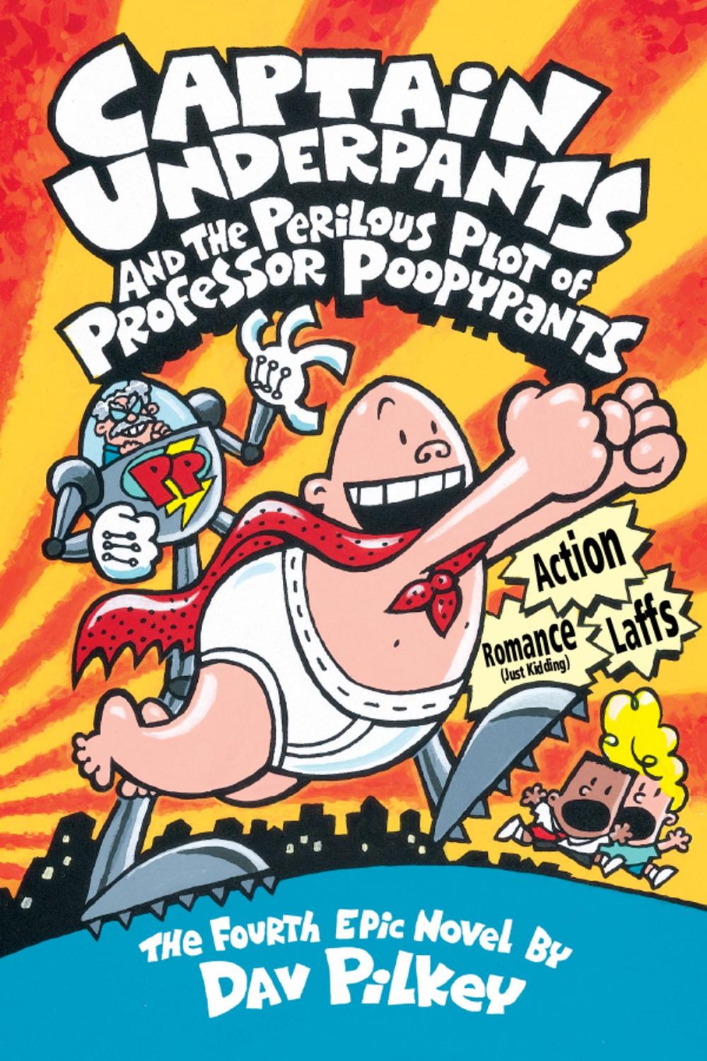 Big bigCover of Captain Underpants and the Perilous Plot of Professor Poopypants