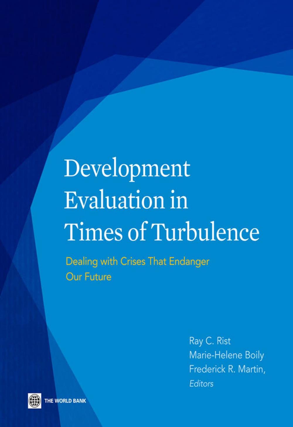 Big bigCover of Development Evaluation in Times of Turbulence