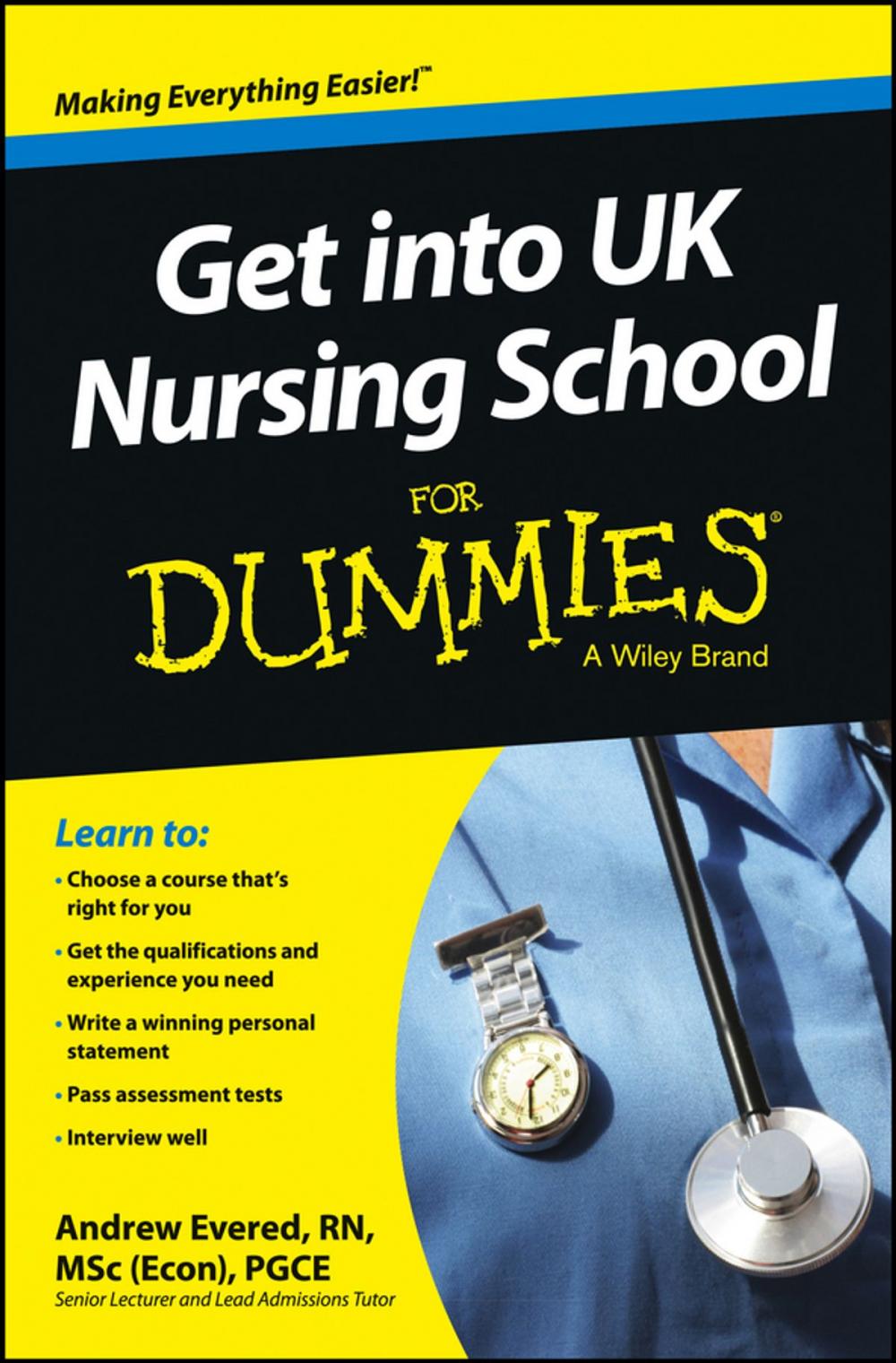 Big bigCover of Get into UK Nursing School For Dummies