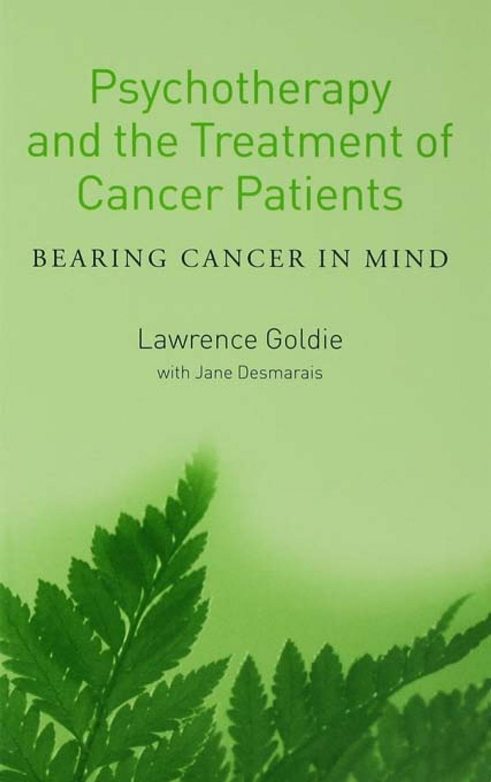 Big bigCover of Psychotherapy and the Treatment of Cancer Patients