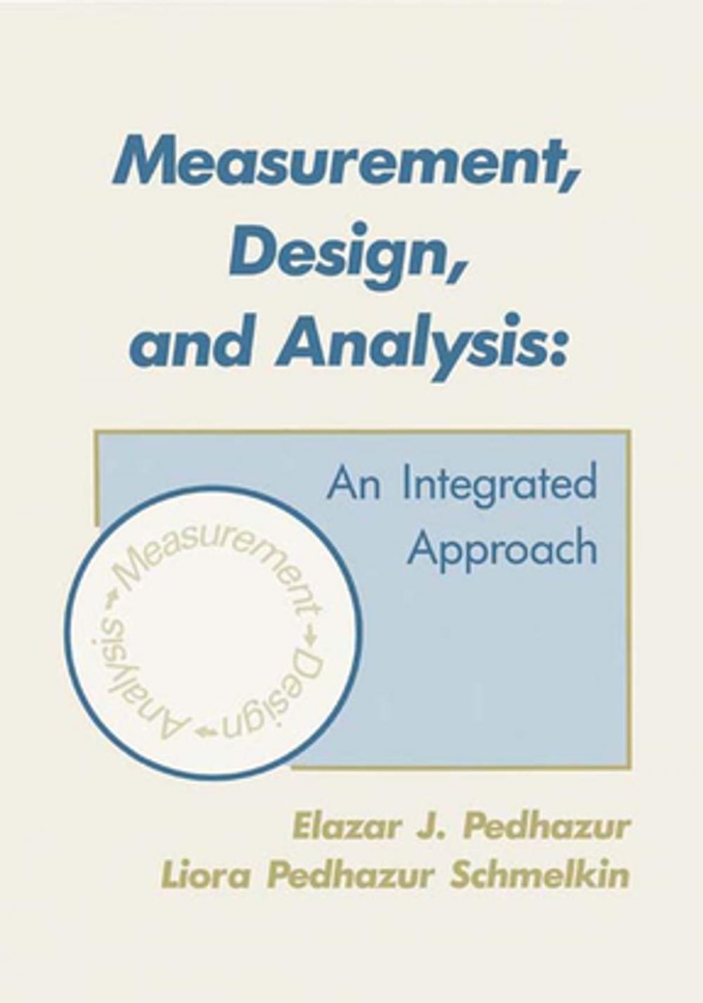 Big bigCover of Measurement, Design, and Analysis