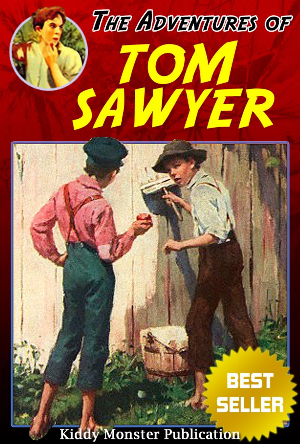 Big bigCover of The Adventures of Tom Sawyer by Mark Twain