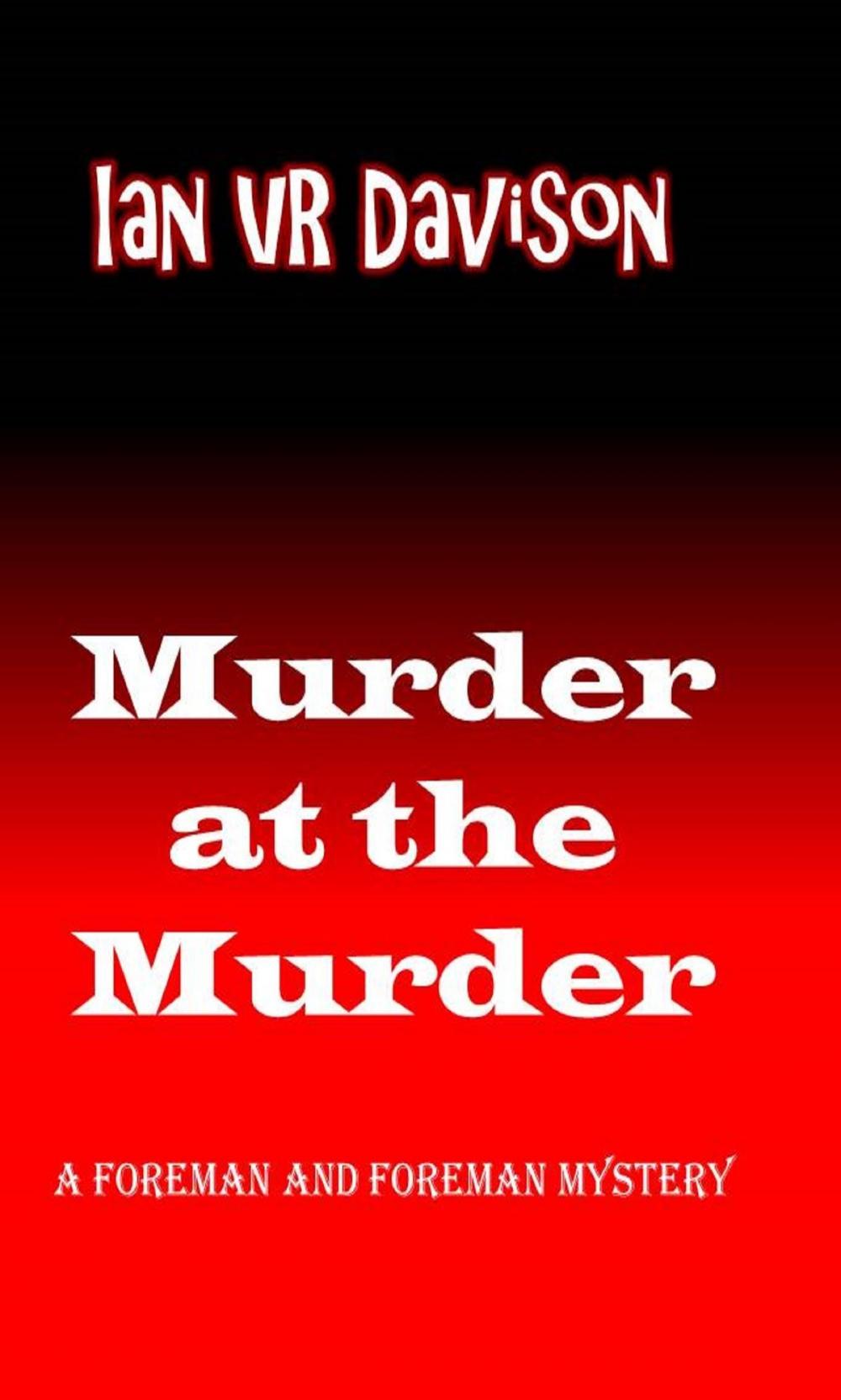 Big bigCover of Murder at the murder