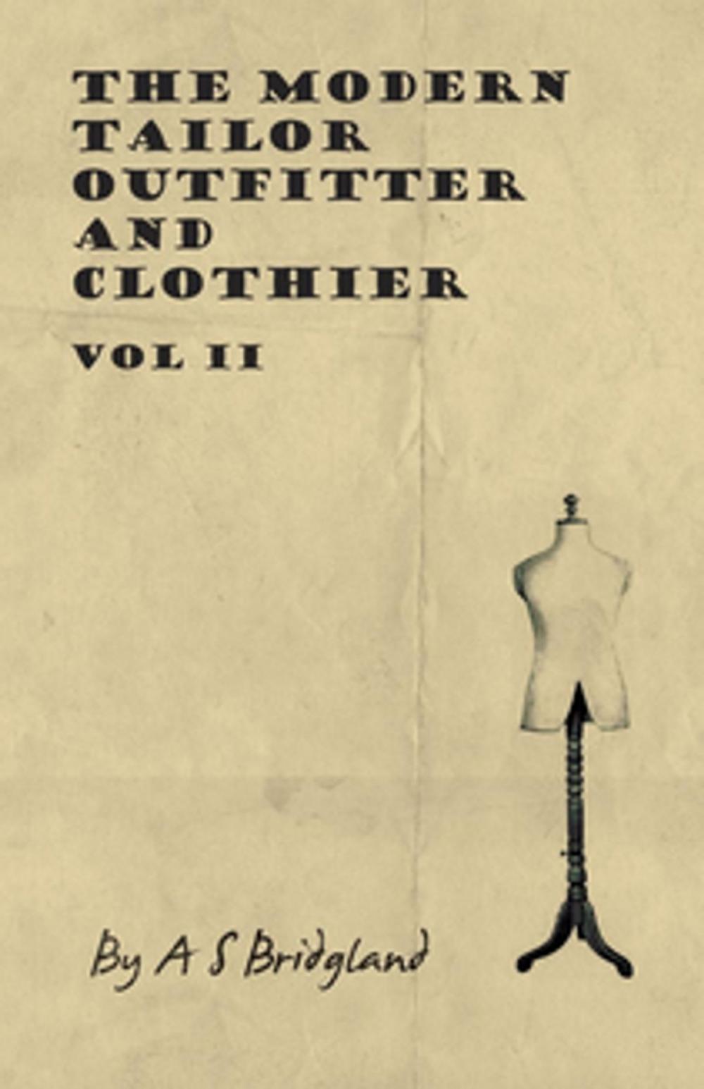 Big bigCover of The Modern Tailor Outfitter and Clothier - Vol II