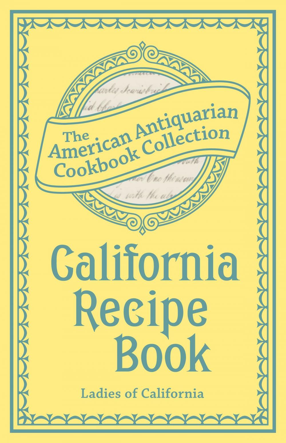 Big bigCover of California Recipe Book