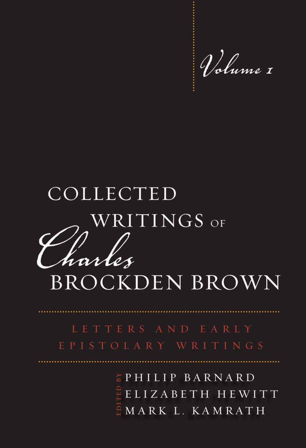 Big bigCover of Collected Writings of Charles Brockden Brown